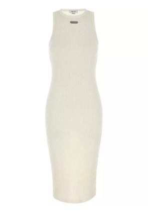 Alexander McQueen cotton dress - White