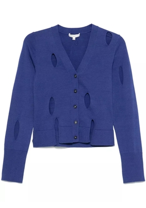 JW Anderson cut-out cardigan - Blue