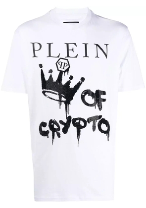 Philipp Plein graphic-print short-sleeve T-shirt - White