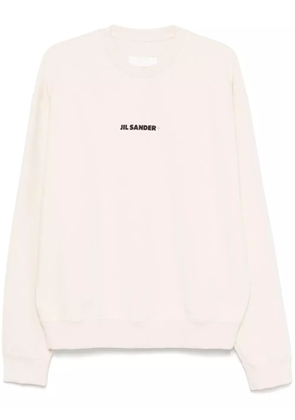 Jil Sander logo-print sweatshirt - Neutrals
