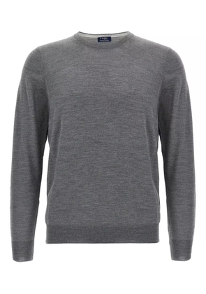 Barba crew-neck jumper - Grey