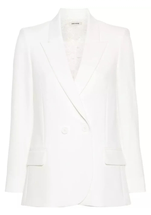 Zadig&Voltaire Visit crystal-embellished blazer - White