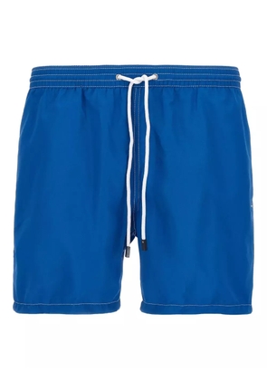 Barba drawstring-waist swim shorts - Blue