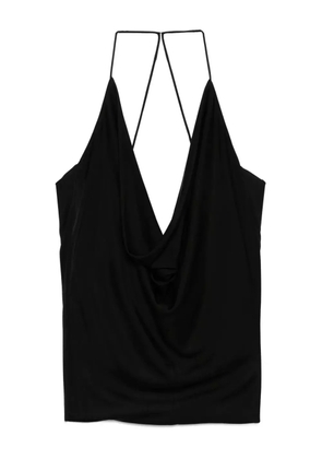 TOM FORD draped tank top - Black