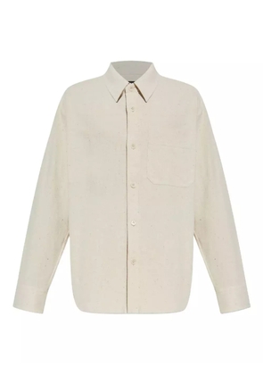 A.P.C. cotton button-up shirt - Neutrals