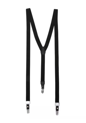 Yohji Yamamoto crossover-strap braces - Black