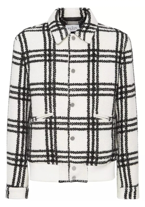 Philipp Plein Gothic Plein bomber jacket - White