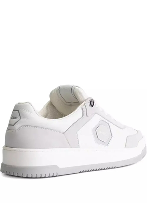 BALR. Myth leather panelled sneakers - White