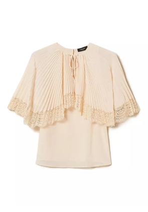 TWINSET pleated top - Pink