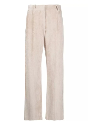 Brunello Cucinelli corduroy wide-leg trousers - Neutrals