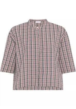 Rosetta Getty cropped shirt - Red