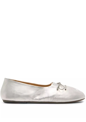 Marsèll Girella leather ballet flats - Grey