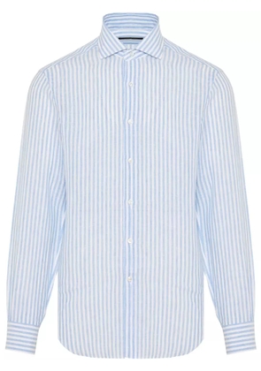 Barba linen shirt - Blue