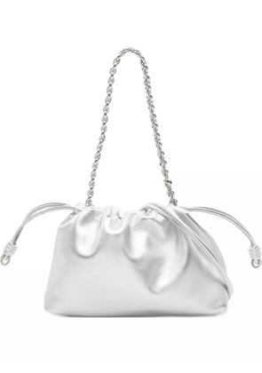 Loewe Pre-Owned 2020s medium Flamenco bucket bag - Silver