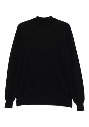 Lardini mock-neck sweater - Black