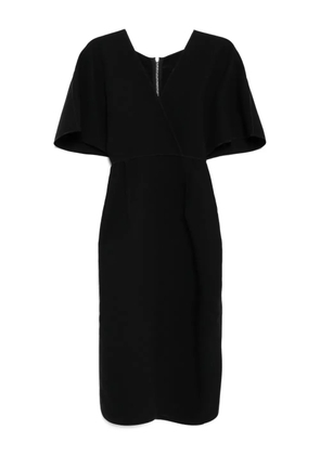 Maticevski v-neck short sleeves dress - Black