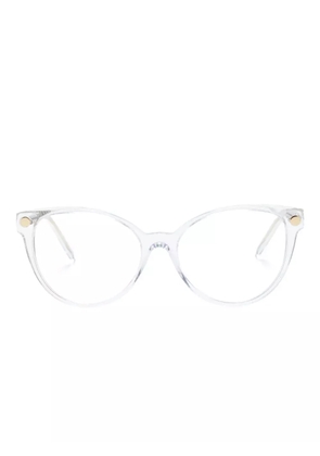Versace Eyewear cat-eye glasses - Neutrals