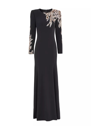 Jenny Packham Honor sequin-embellished maxi dress - Grey