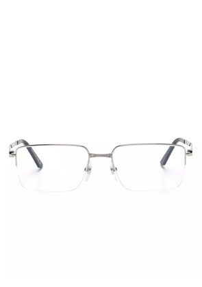 Cartier Eyewear rectangular-frame glasses - Silver