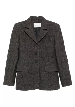 Low Classic single-breasted wool blazer - Grey