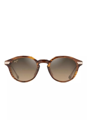 Maui Jim round-frame sunglasses - Brown