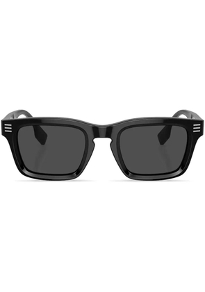 Burberry Eyewear logo-print square-frame sunglasses - Black