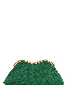 Mansur Gavriel Baci clutch bag - Green