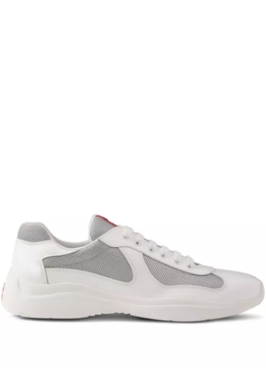 Prada America's Cup mesh-panelled sneakers - White