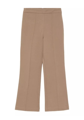 STAUD centre-seam flared trousers - Neutrals