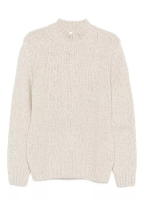 Lardini virgin wool sweater - Neutrals
