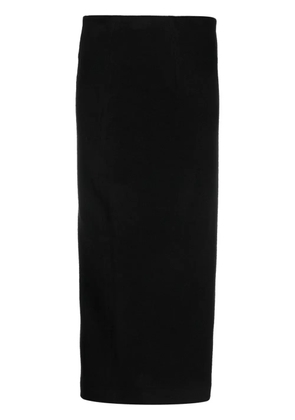 Gentry Portofino midi wool pencil skirt - Black