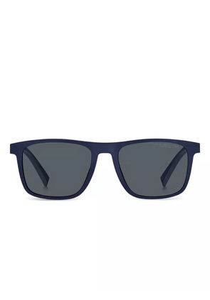Tommy Hilfiger clip-on square glasses - Blue