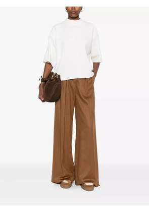 Max Mara Borneo pleated trousers - Brown