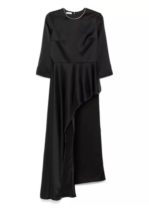 Baruni asymmetric trousers set - Black
