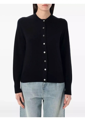 Rhea button-front cardigan - Black