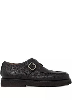 Marsèll buckled pebbled loafers - Black