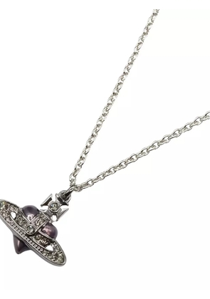 Vivienne Westwood Pre-Owned 2020s Orb-pendant necklace - Silver