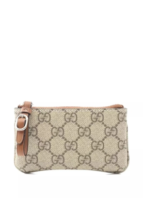 Gucci Pre-Owned GG Supreme coin purse - Neutrals
