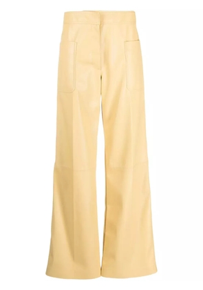Stella McCartney Alter Mat wide-leg trousers - Yellow