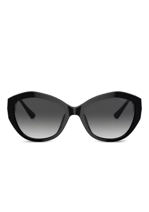 Jimmy Choo Eyewear geometric-frame sunglasses - Black