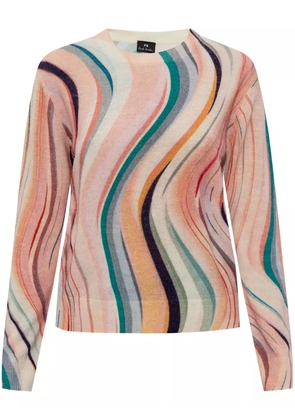 PS Paul Smith Swirl-intarsia sweater - Orange