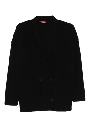 Max Mara double-breasted cardigan - Black