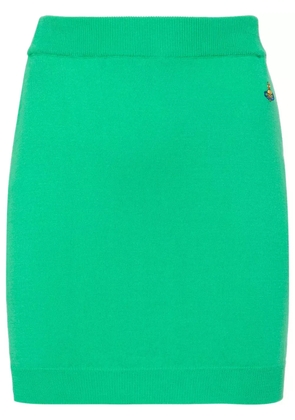 Vivienne Westwood Bea cotton miniskirt - Green