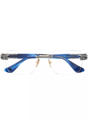 Dita Eyewear rimless square-frame glasses - Blue