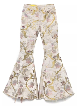 Marques'Almeida flared trousers - Grey