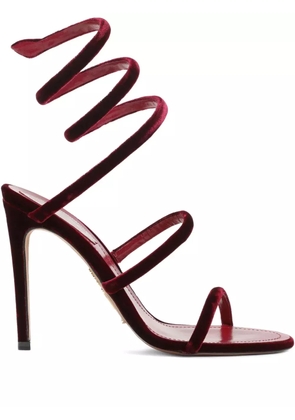 René Caovilla leather sandals - Red