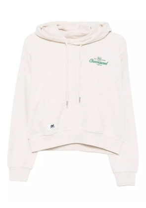 CHOCOOLATE logo-embroidered hoodie - Neutrals
