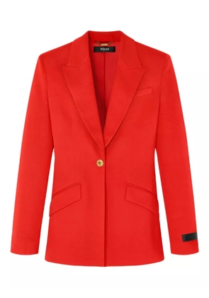 Versace single-button blazer - Red