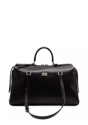 Dolce & Gabbana leather travel bag - Black