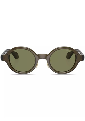 Giorgio Armani round-frame sunglasses - Green